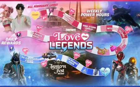 ‘Fortnite’ Unveils Valentine’s Love & Legends Event Roadmap