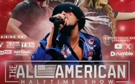 TPUSA “All-American Halftime Show” sets up an alternative Super Bowl stage