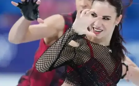 Ice Dancer Diana Davis Triumphs for Georgia at Olympics, Defying Hearing Impairment