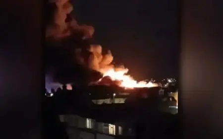 Blaze Engulfs Blackpool Building as 15 Crews Fight Devastating Fire