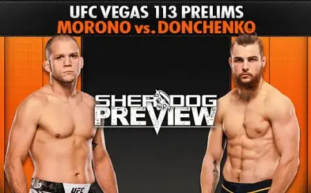 UFC Vegas 113 Prelims: A Comprehensive Preview