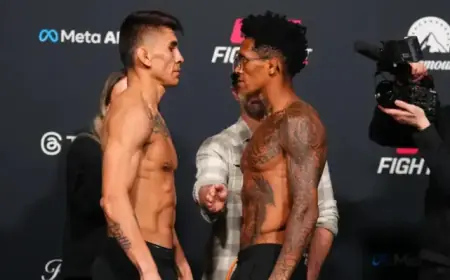 UFC Vegas 113: Bautista Defeats Oliveira – Full Results