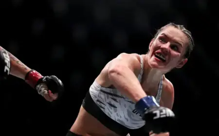 Polish Fighter Klaudia Syguła Defeats “Zombie Girl” in UFC Triumph