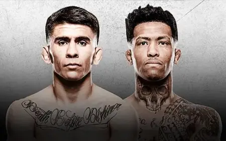 UFC Vegas 113: Bautista vs. Oliveira Live Results & Round-by-Round Scoring