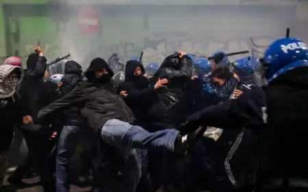 Winter Olympics Protest Over Costs and ICE Clashes with Police