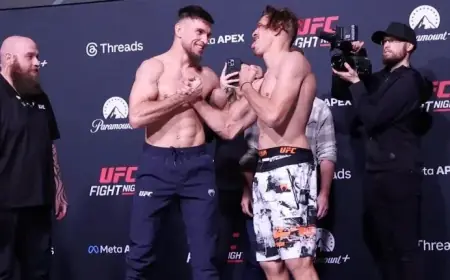 UFC Vegas 113: Nikolay Veretennikov Stuns Niko Price with Knockout Victory