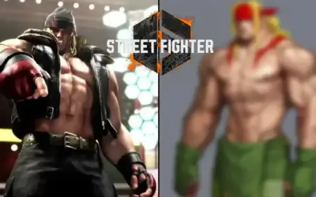 Street Fighter 6 Director Unveils New Alex Illustrations in Nostalgic Outfit