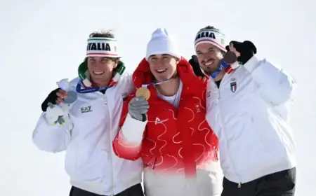Franjo Von Allmen Triumphs as First Olympic Champion in Milano Cortina Downhill