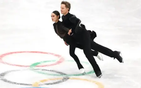 Madison Chock and Evan Bates Dominate Olympic Team Event