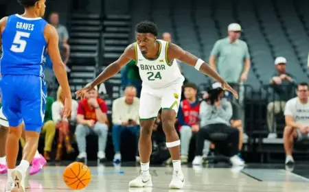 Baylor Freshman Joins Midseason Top 10 for Small Forward of the Year