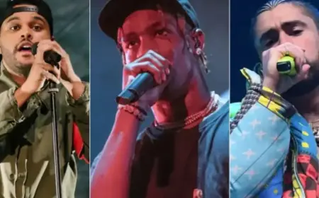 Travis Scott and The Weeknd Spark Super Bowl 2026 Buzz with K-POP Clip