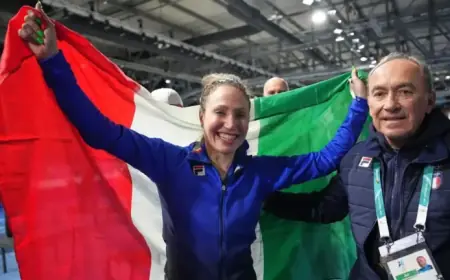 Lollobrigida Secures Italy’s First Olympic Gold in Speedskating