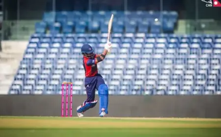 Nepal Triumphs Over Canada in Cricket Match