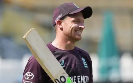 Jos Buttler Continues England Career After Record Appearance Before T20 World Cup