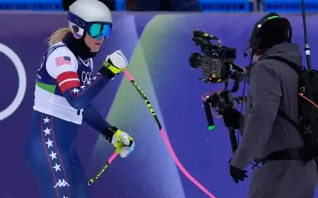 Lindsey Vonn Competes on Injured Knee: 2026 Winter Olympics Updates