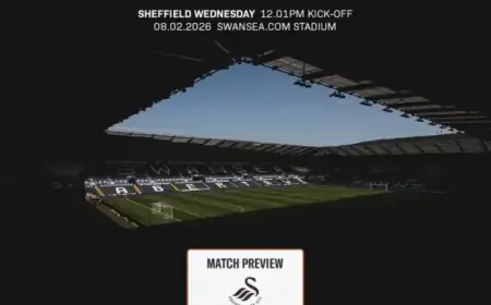 Swansea City Faces Sheffield Wednesday: Match Preview