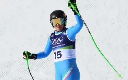 Milano Cortina 2026: Goggia Claims Bronze, Vonn Injured in Downhill Skiing