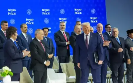 Trump’s ‘Board of Peace’ Schedules Washington Meeting, Officials Confirm