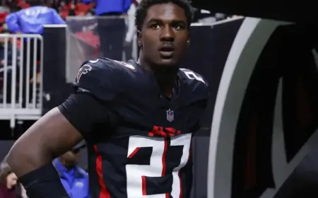 Falcons Investigate After James Pearce’s Arrest in Domestic Dispute