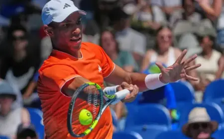 Félix Auger-Aliassime Advances to Montpellier Final