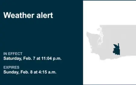 Kittitas and Yakima Valleys Brace for Weather Alert Until Sunday Morning