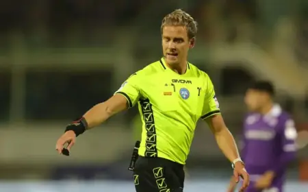 Referee Chiffi to Officiate Sassuolo Vs Inter Milan Serie A Clash