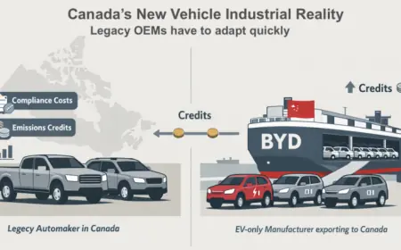 Canada Shifts EV Policy Focus from Mandates to Credits