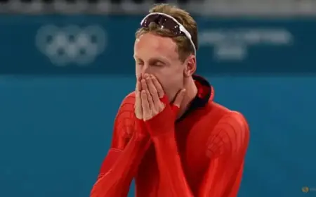 Norway’s Eitrem Claims Gold in Men’s 5,000m Speed Skating at Milano Cortina
