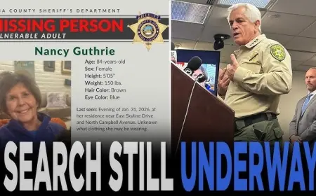 Latest on Nancy Guthrie: ransom messages reviewed as abduction probe enters second week