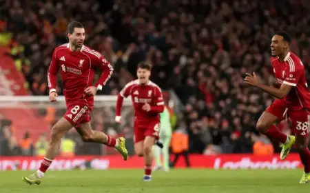 Szoboszlai’s Stunning Free Kick Puts Liverpool Ahead Against City
