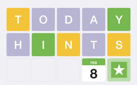 Wordle hints and answer for Feb. 8, 2026: today’s solution revealed