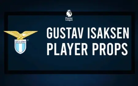 Gustav Isaksen Goal Odds and Player Props Against Juventus February 8