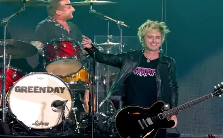 What time does Green Day perform at the Super Bowl?