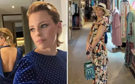 Elizabeth Banks Stuns with Glamorous Vacation Fashion in Dubai