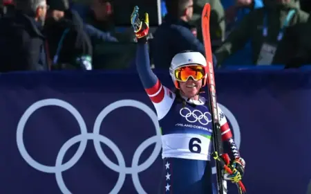 Breezy Johnson Claims America’s First Olympic Gold in Downhill Skiing