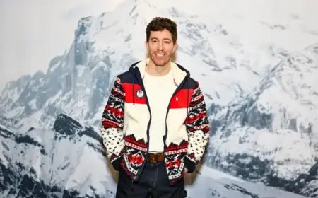 Shaun White Steals the Show at Nations Parade