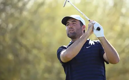 Scottie Scheffler stays in the hunt at the Phoenix Open as equipment questions linger