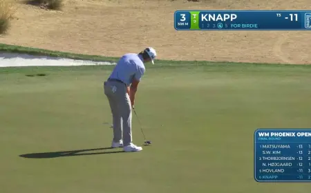 Jake Knapp and Akshay Bhatia chase Phoenix contention in final-round grouping