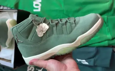Eagles’ Jalen Hurts Unveils Super Bowl-Inspired Green Air Jordan 11 PEs