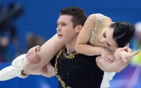 Canada’s Medal Hopes Dim Despite Strong Pairs Performance in Olympic Team Event