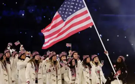 Trump Condemns Olympic Skier’s Remarks on Representing the USA