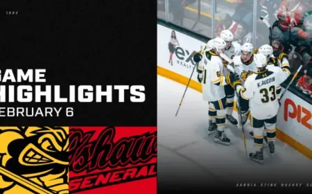 Pickell and Bax Lead Sarnia to 5-3 Victory Over Oshawa