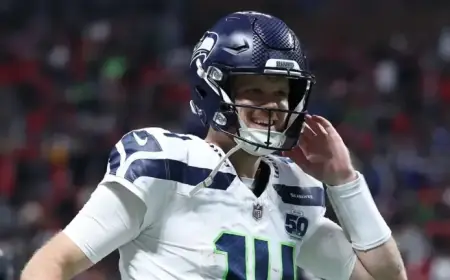 Seahawks’ QB Sam Darnold Triumphs to Super Bowl with Resilient Smile