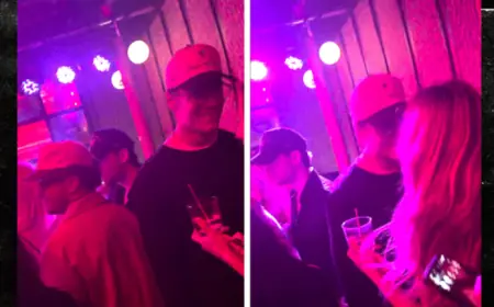 Tom Brady Joins Alix Earle for a Dance at Super Bowl Party