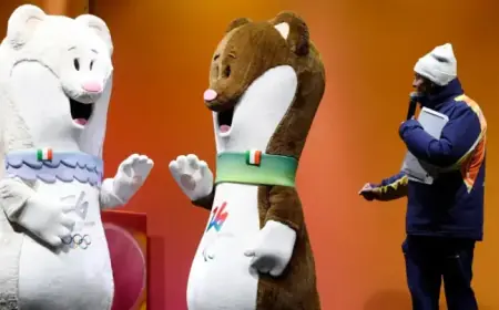 Unveiling Italy’s 2026 Winter Olympics Mascots: Stoats Tina and Milo