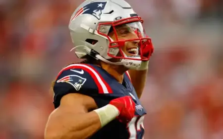 Mack Hollins Stuns in Hannibal Mask, Handcuffs at Super Bowl Arrival