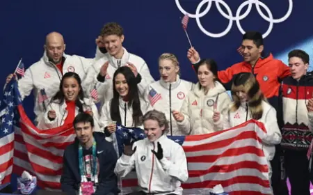 Team USA edges Japan for Olympic team-event gold after Ilia Malinin’s clincher