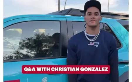 Interview: Christian Gonzalez Discusses Super Bowl LX Shorts