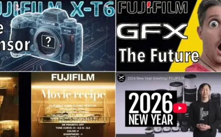 Top 10 January Articles: Fujifilm X-T6, GFX180 Monster, Film Simulation Recipes