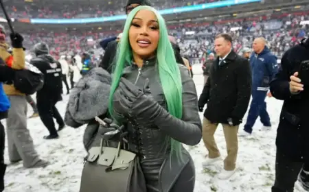 Cardi B Arrives Drunk at Super Bowl Flag Football Game